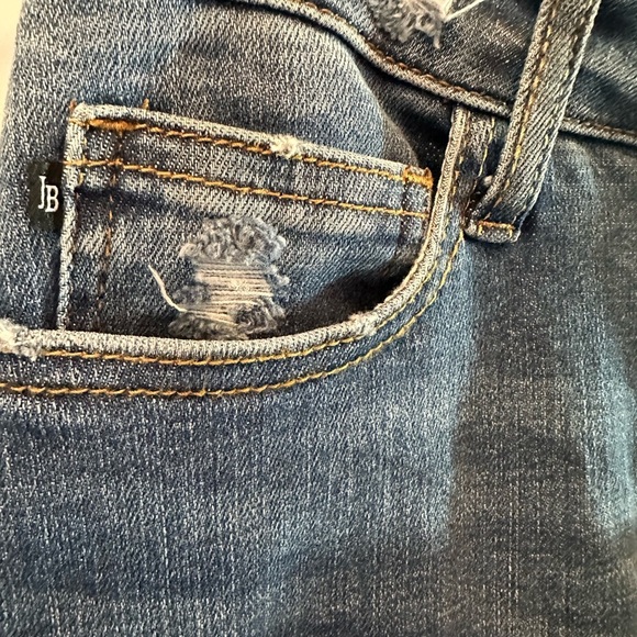 Judy Blue Skinny Fit High Rise Jeans Distressed Stretch Blue Women’s Size 9/29 - Picture 3 of 7